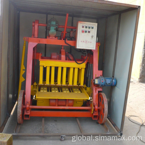 China customized shape size concrete block making machine Factory